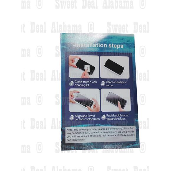 Amuoc 3-Pk Tempered Screen Protectors for iPhone 12 / 12 Pro - Picture 5 of 8